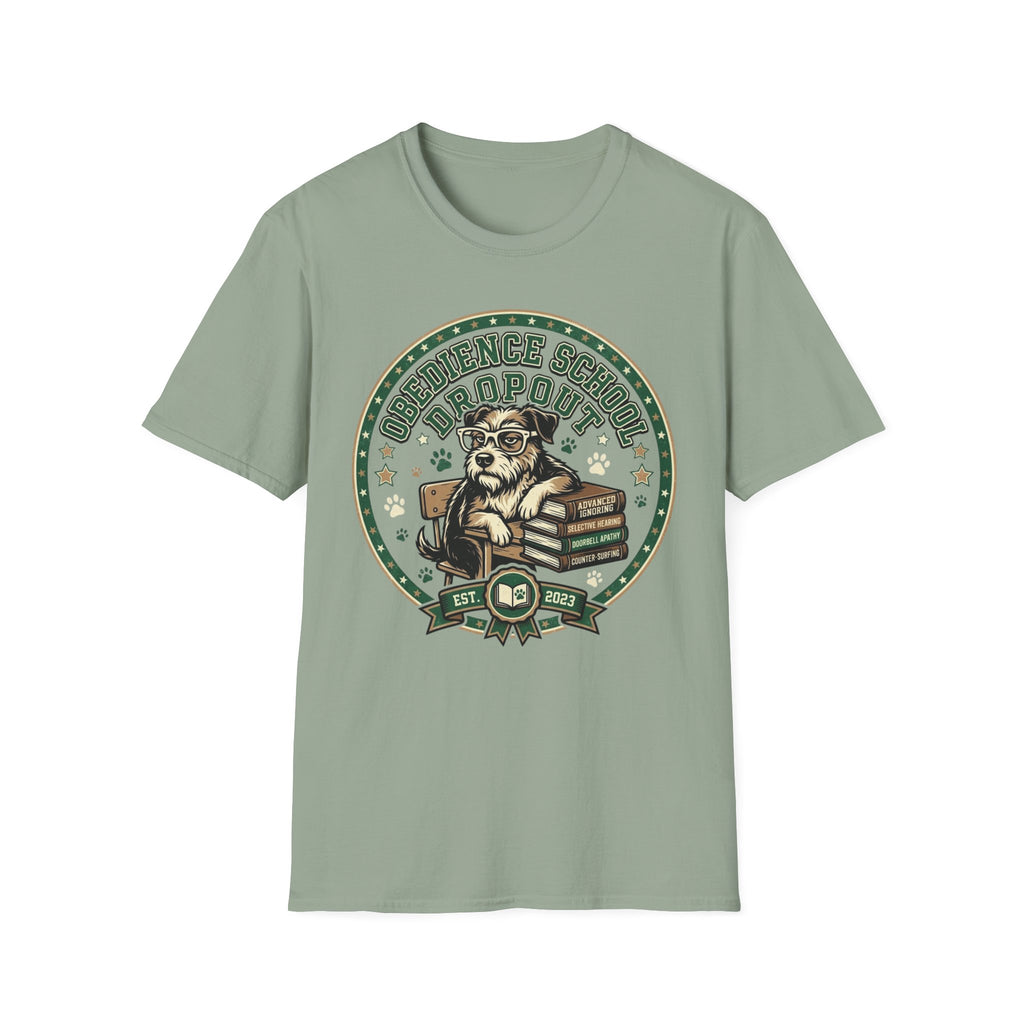 'Obedience School Droupout' Graphic T-Shirt
