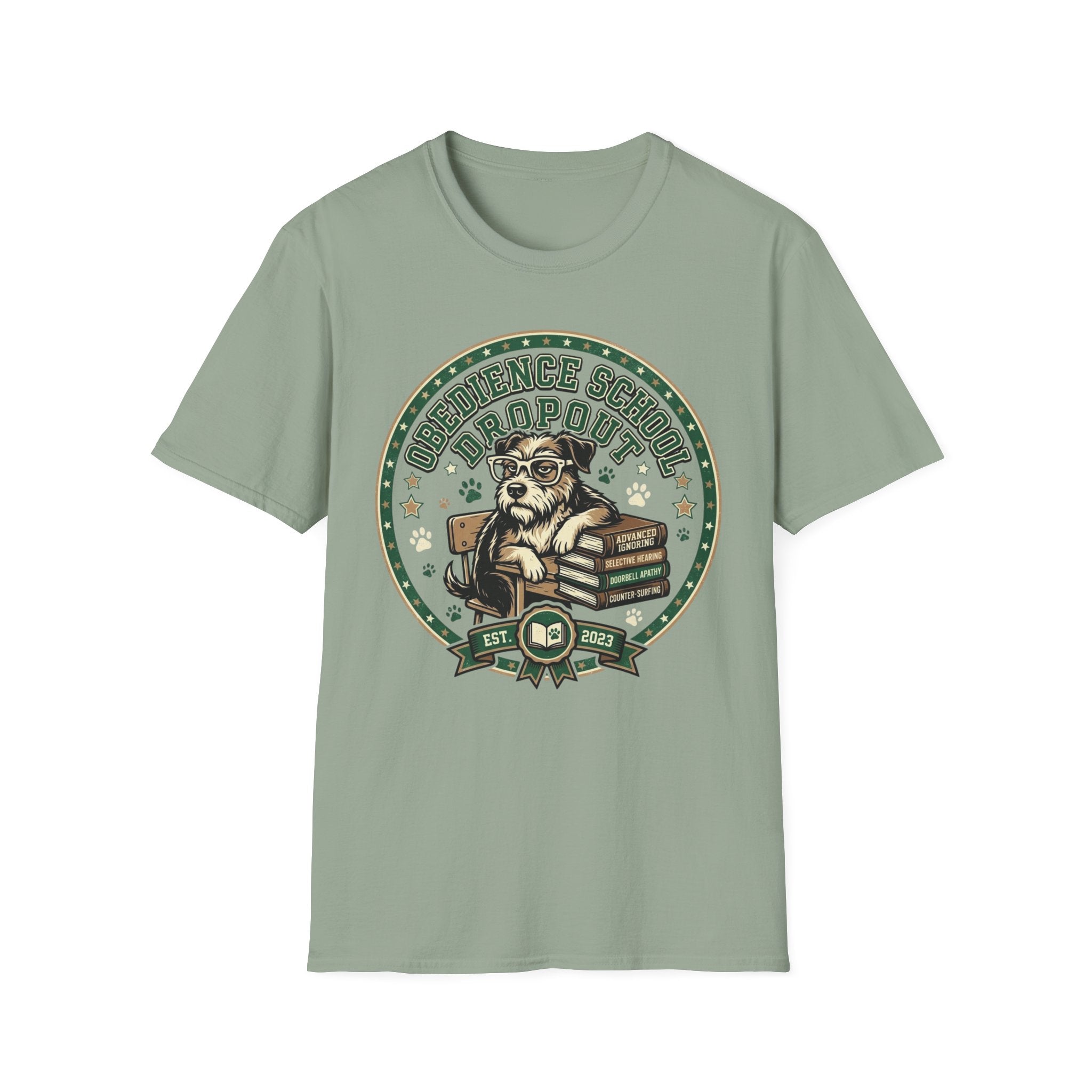 'Obedience School Droupout' Graphic T-Shirt
