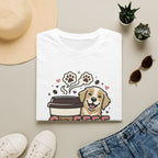 'Coffee Dogs Repeat' Graphic T-Shirt