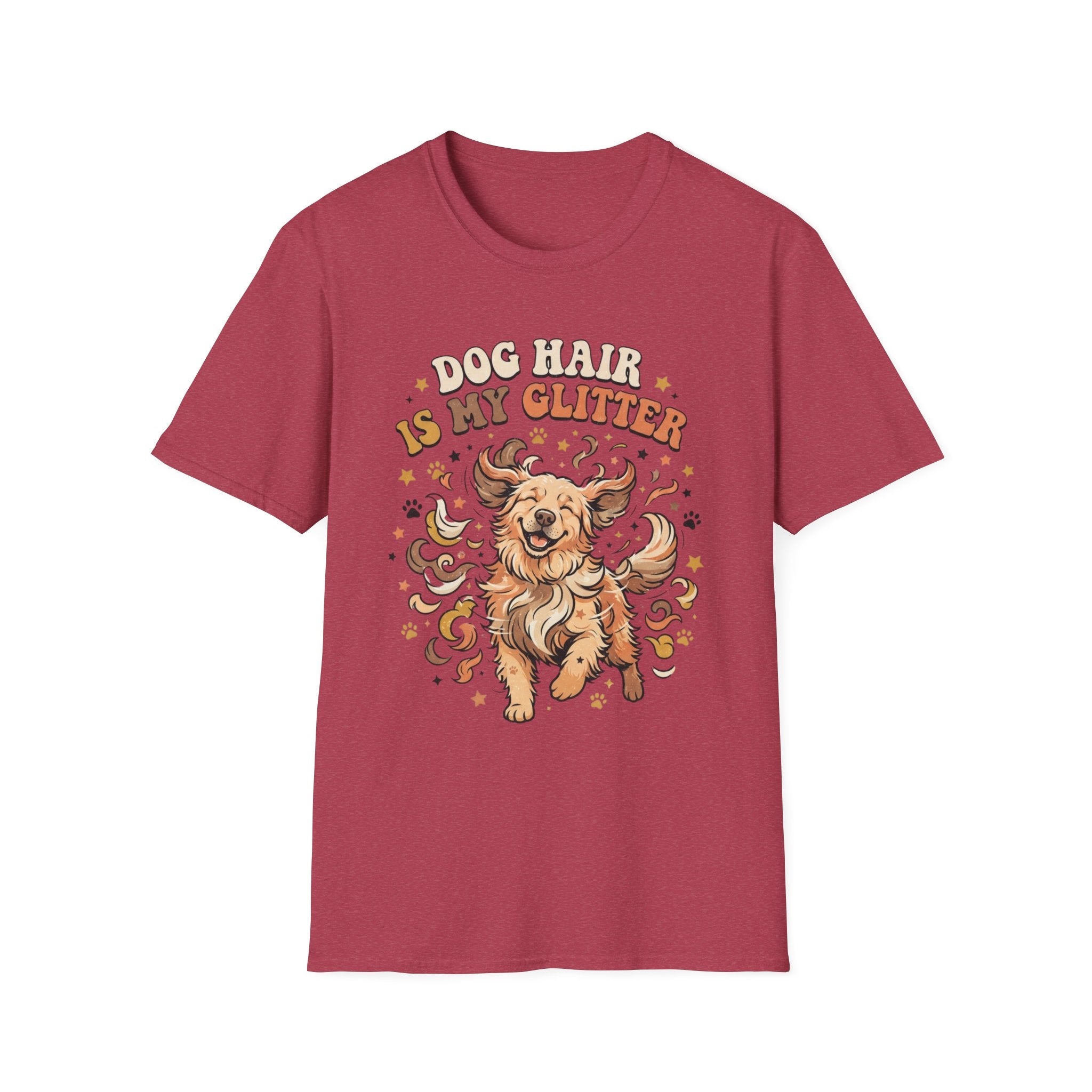 'Dog Hair Is My Glitter' Graphic T-shirts
