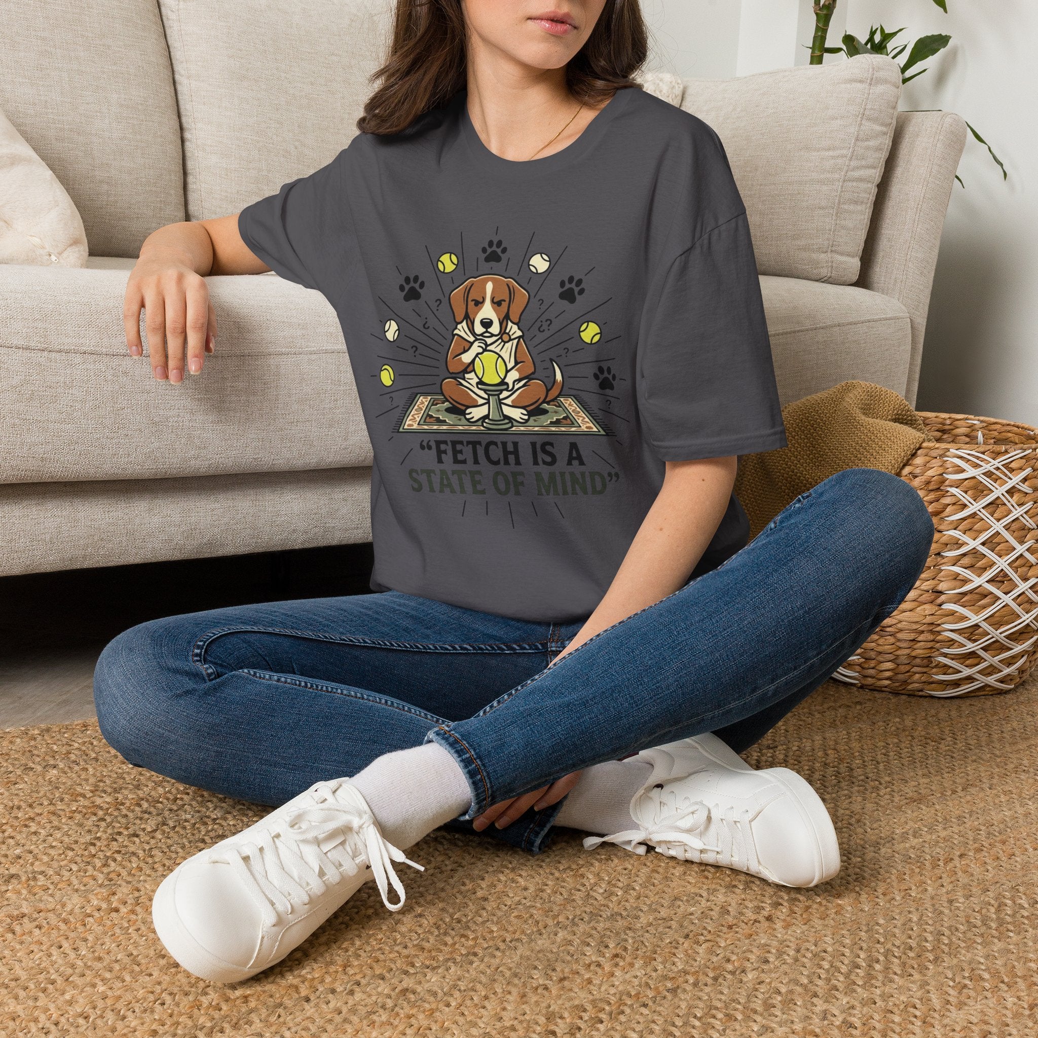 'Fetch Is A State Of A Mind' Graphic T-Shirt