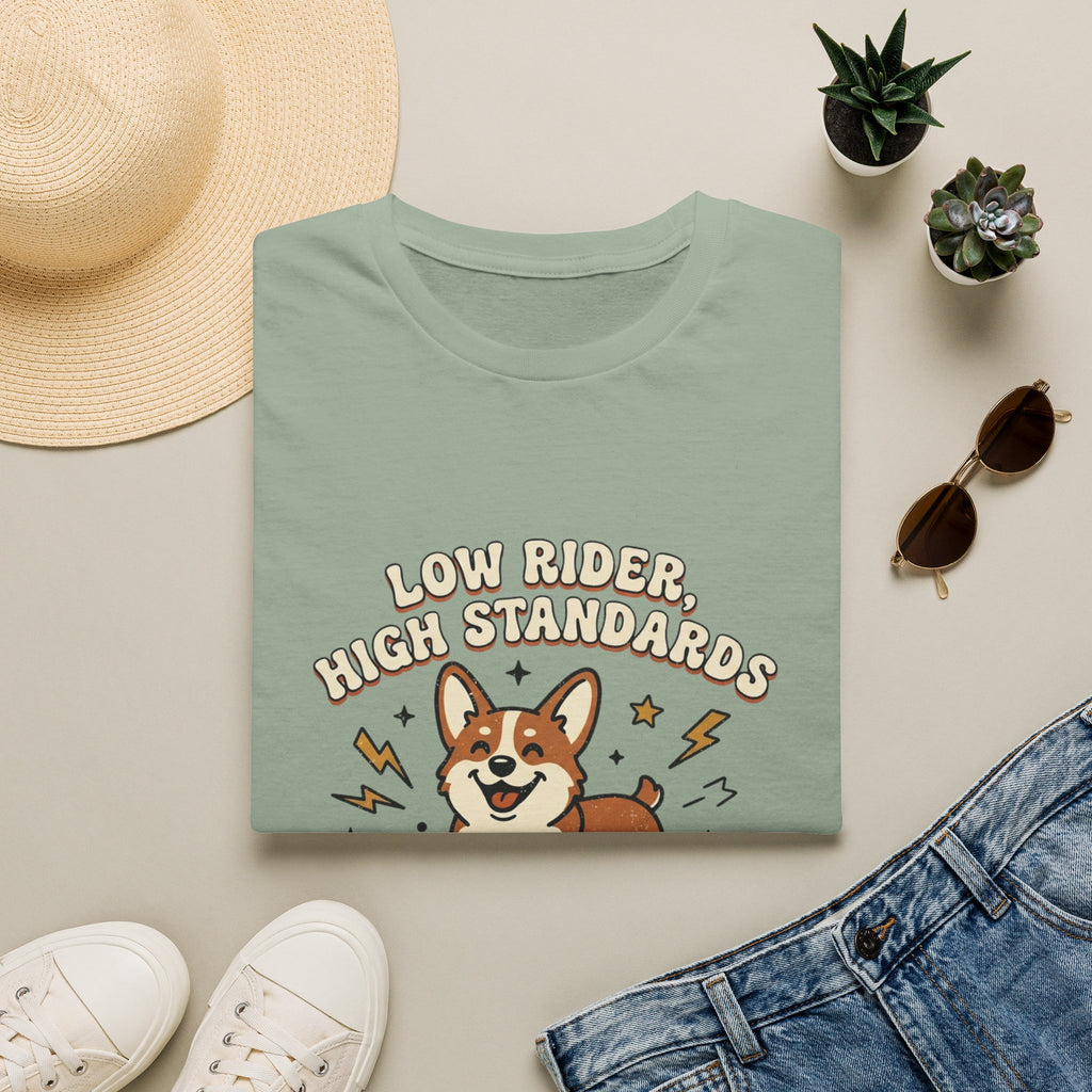'Low Rider, High Standards' Graphic T-Shirt