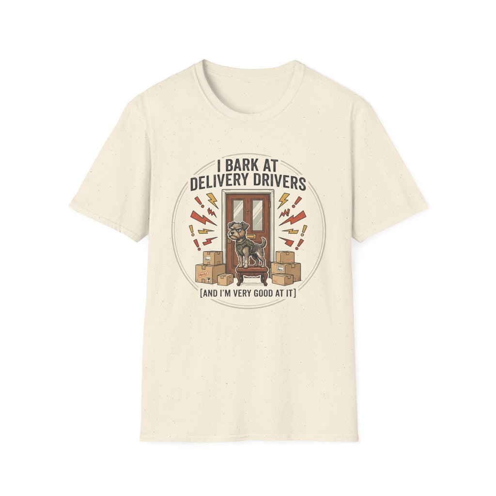 'I Bark At Delivery Drivers' Graphic T-Shirt