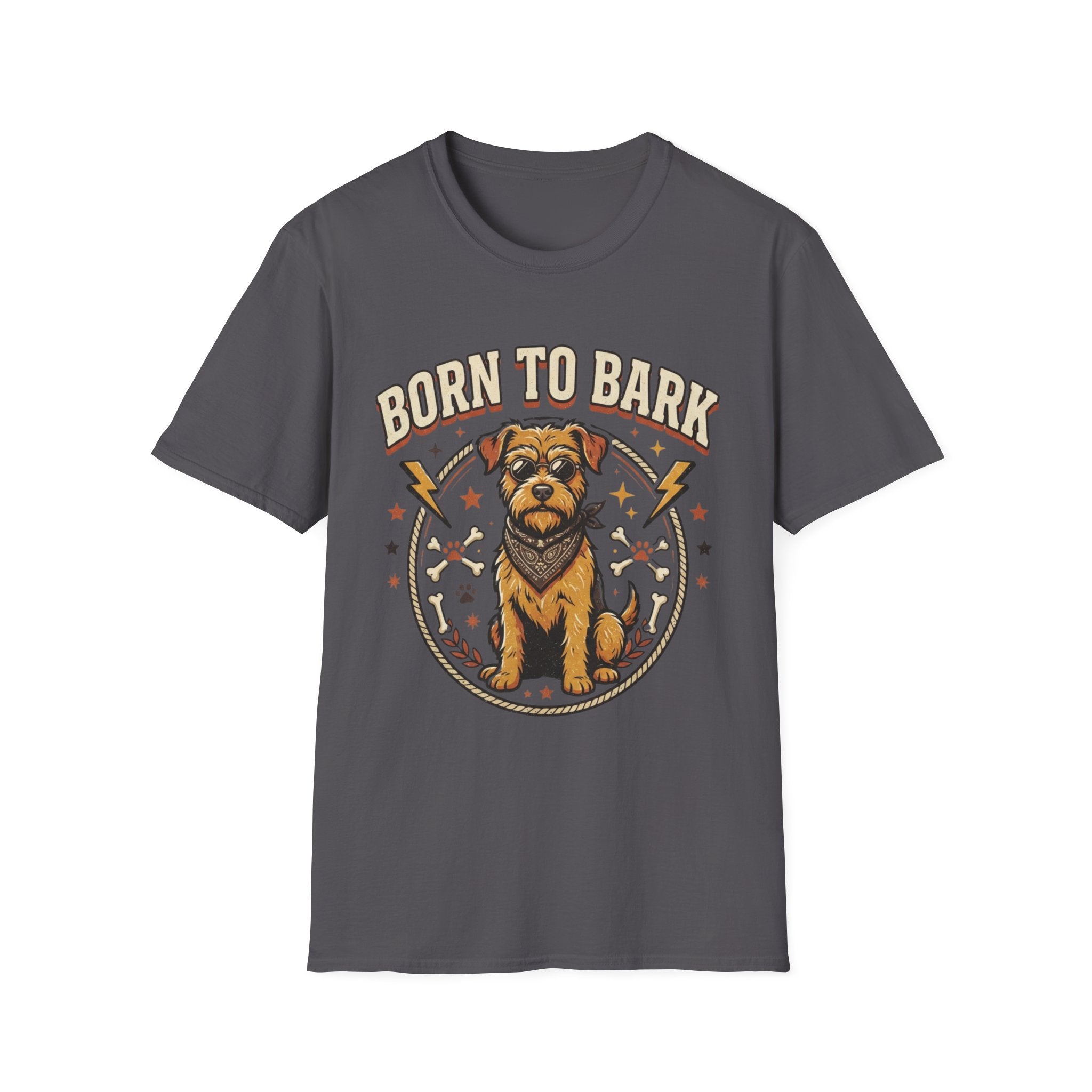 'Born To Bark' Graphic T-Shirt