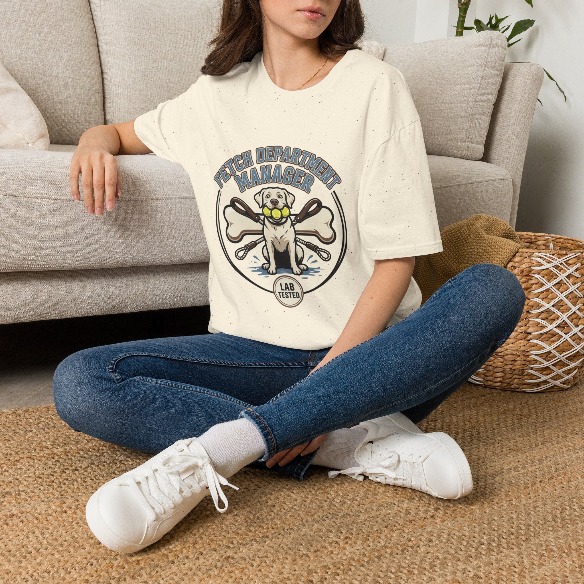 'Fetch Department Manager' Graphic T-shirts