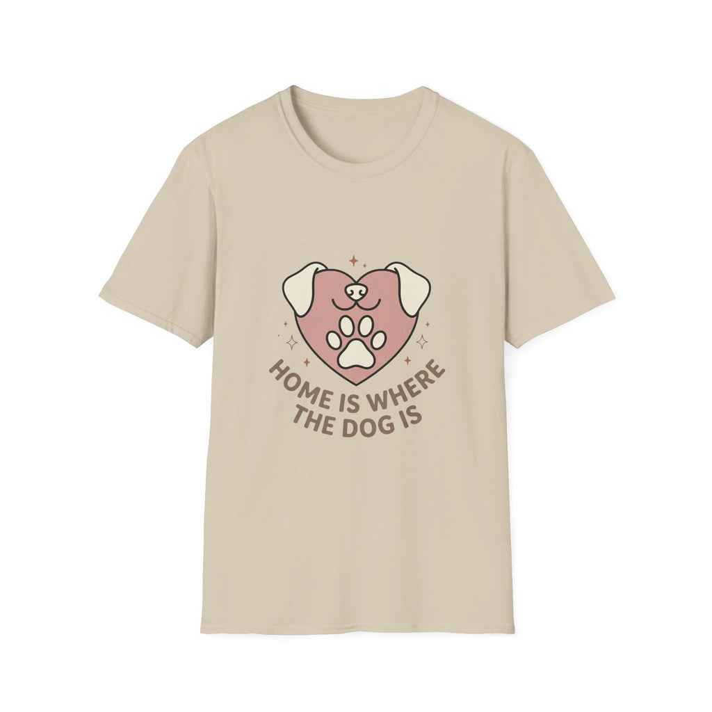 'Home Is Where The Dog Is' Graphic T-Shirt