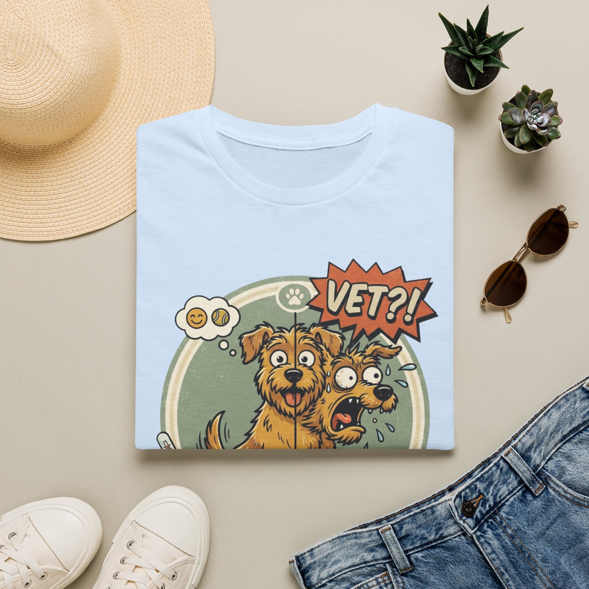 'My Face When You Say Vet' Graphic T-Shirt