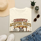'Currently Accepting Treats' Graphic T-shirts