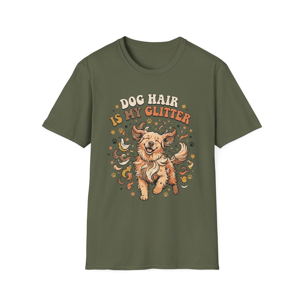 'Dog Hair Is My Glitter' Graphic T-shirts