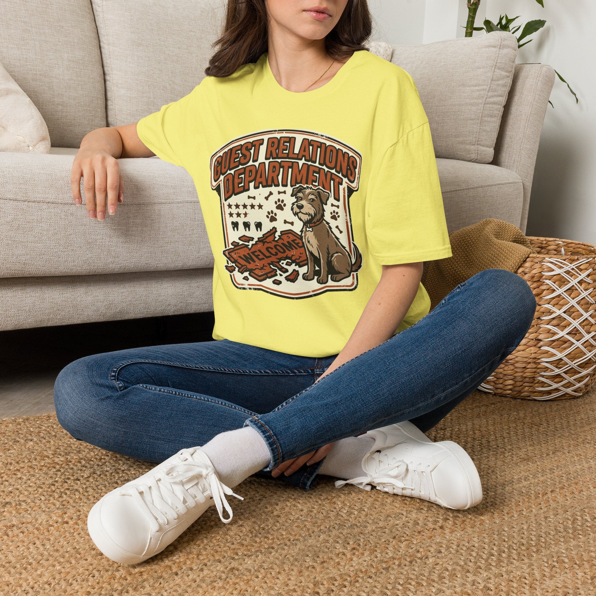 'Guest Relations Department' Graphic T-Shirt