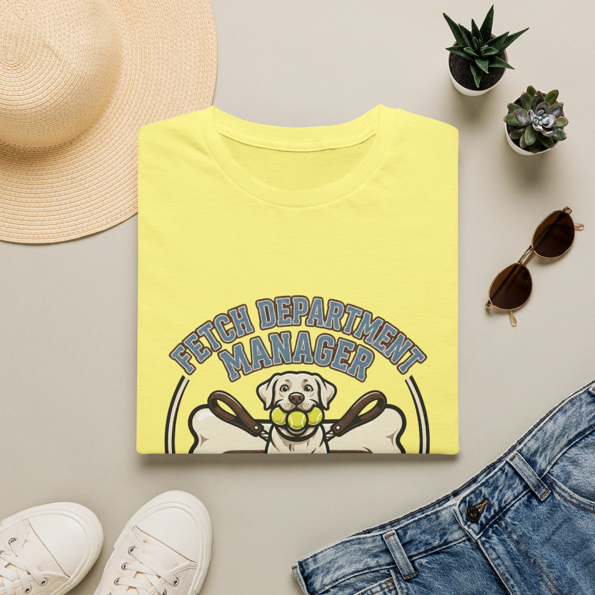 'Fetch Department Manager' Graphic T-shirts