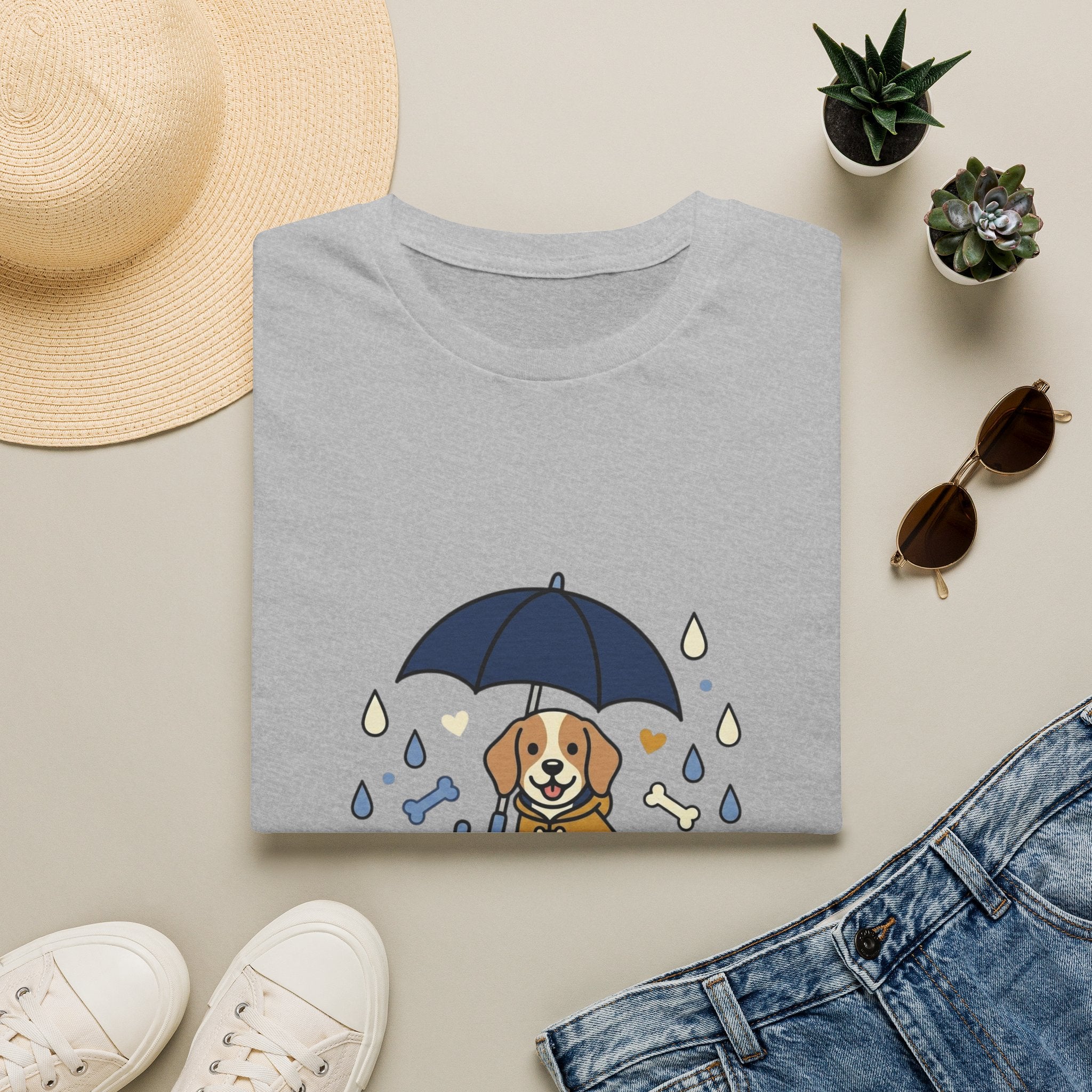 'Sunshine Follow My Dog' Graphic T-Shirt