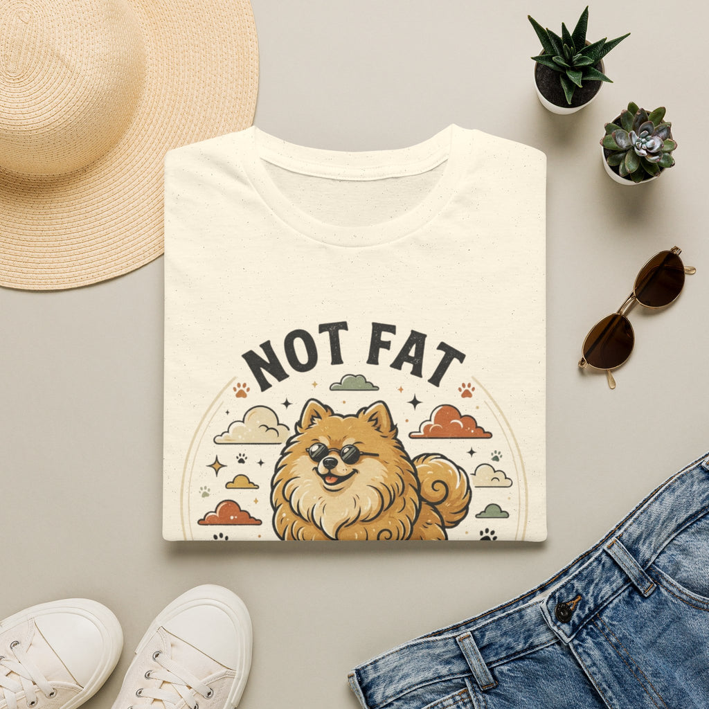 'Not Fat Just Fluffy' Graphic T-Shirt