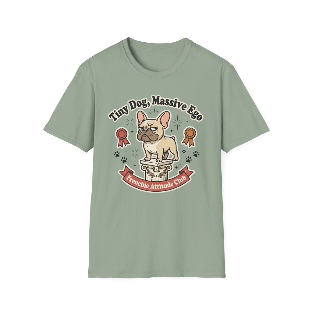 'Tiny Dog Massive Ego' Graphic T-Shirt