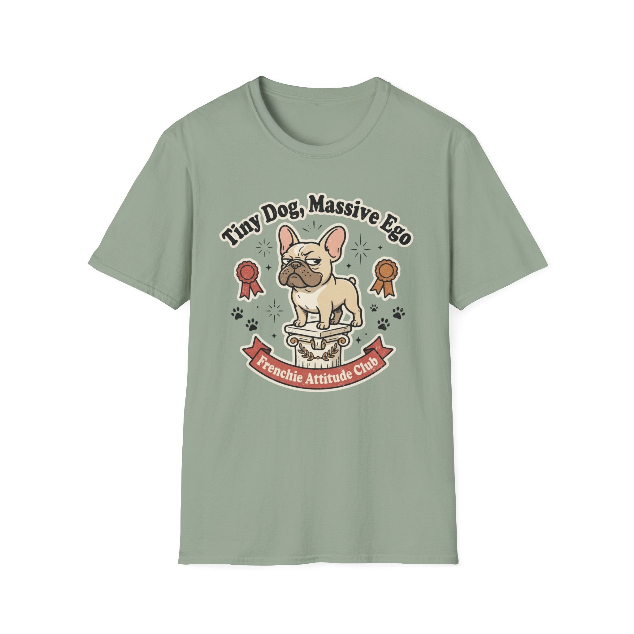 'Tiny Dog Massive Ego' Graphic T-Shirt