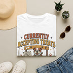 'Currently Accepting Treats' Graphic T-shirts