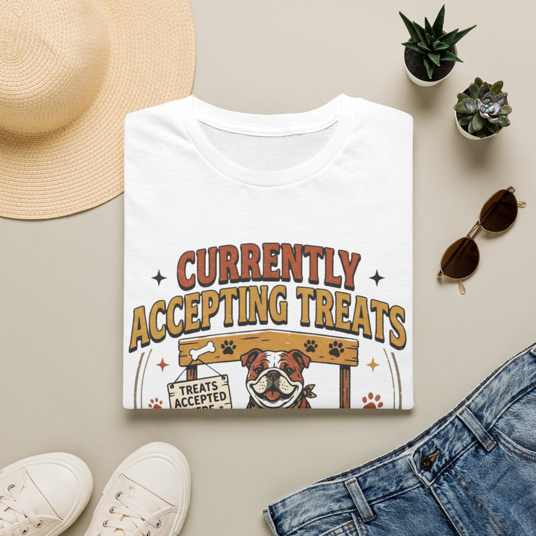 'Currently Accepting Treats' Graphic T-shirts