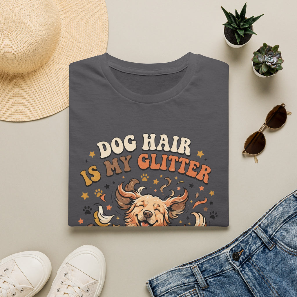 'Dog Hair Is My Glitter' Graphic T-shirts