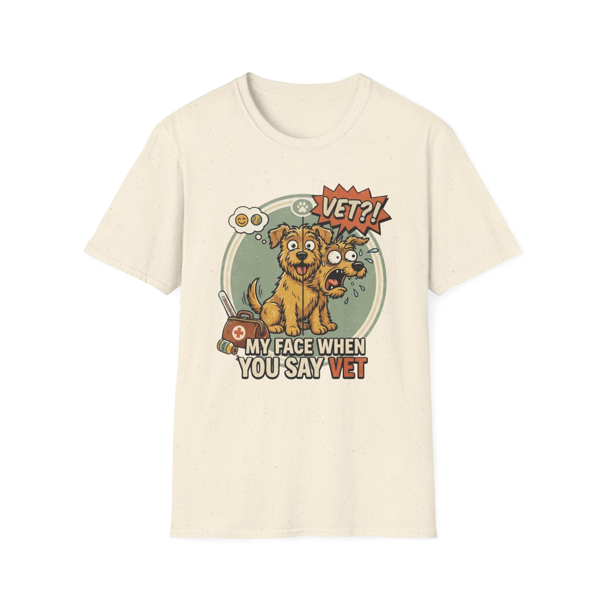 'My Face When You Say Vet' Graphic T-Shirt
