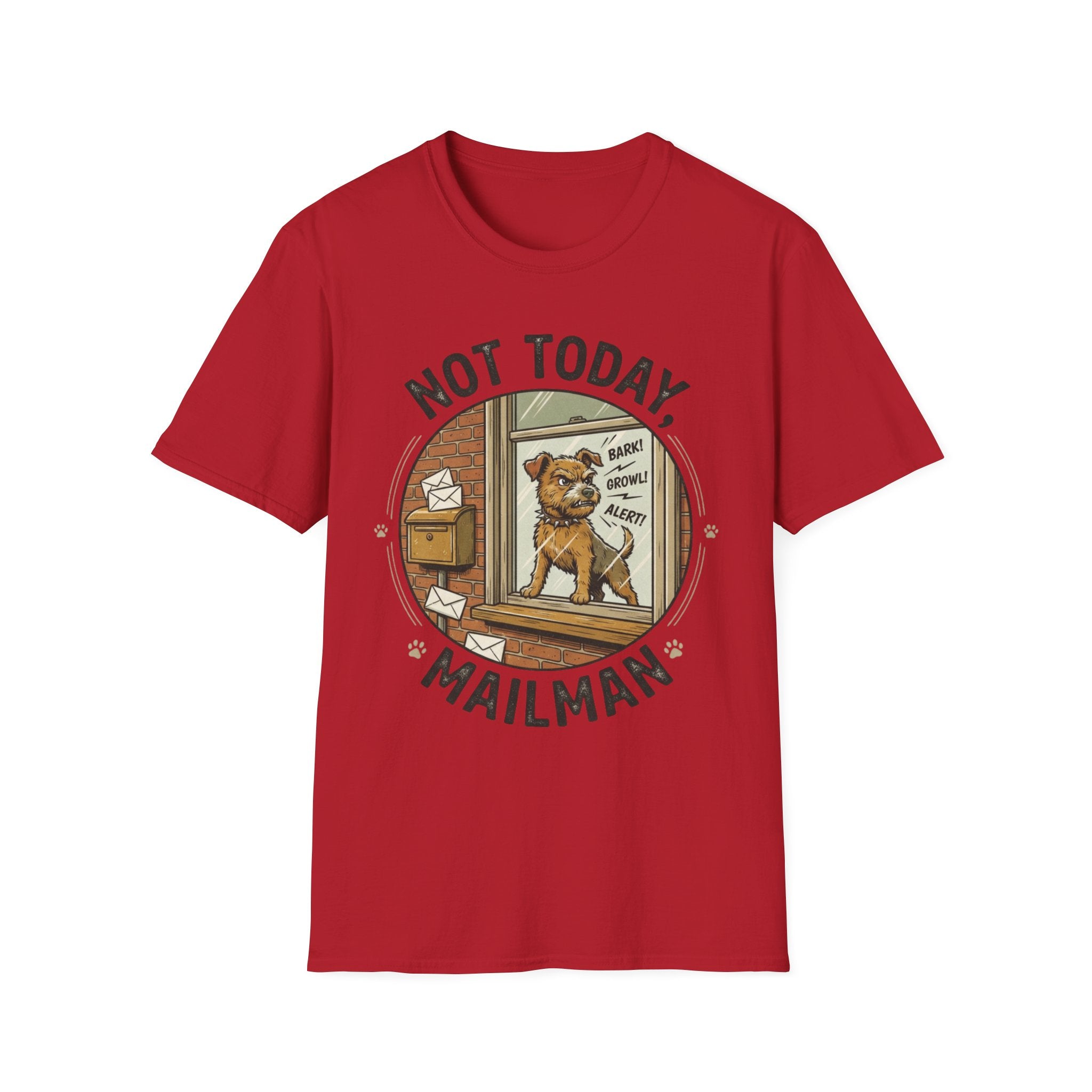'Not Today Mailman' Graphic T-Shirt