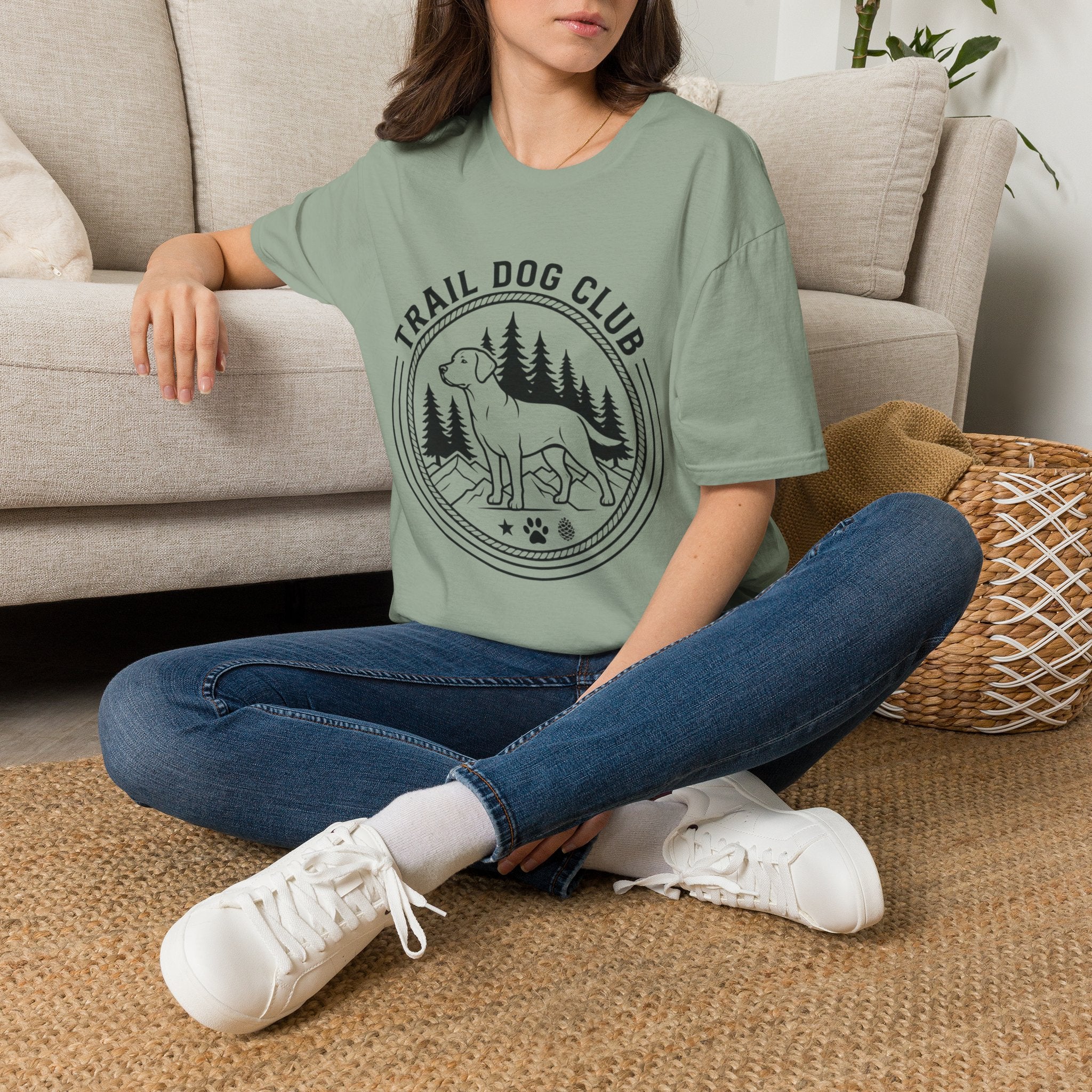 'Trail Dog Club' Graphic T-Shirt