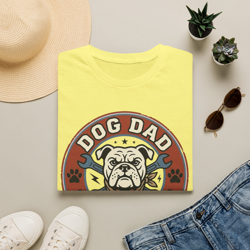 'Dog Dad Garage Club' Graphic T-shirts