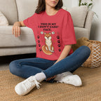 'This Is My I Dont Care Face' Graphic T-Shirt