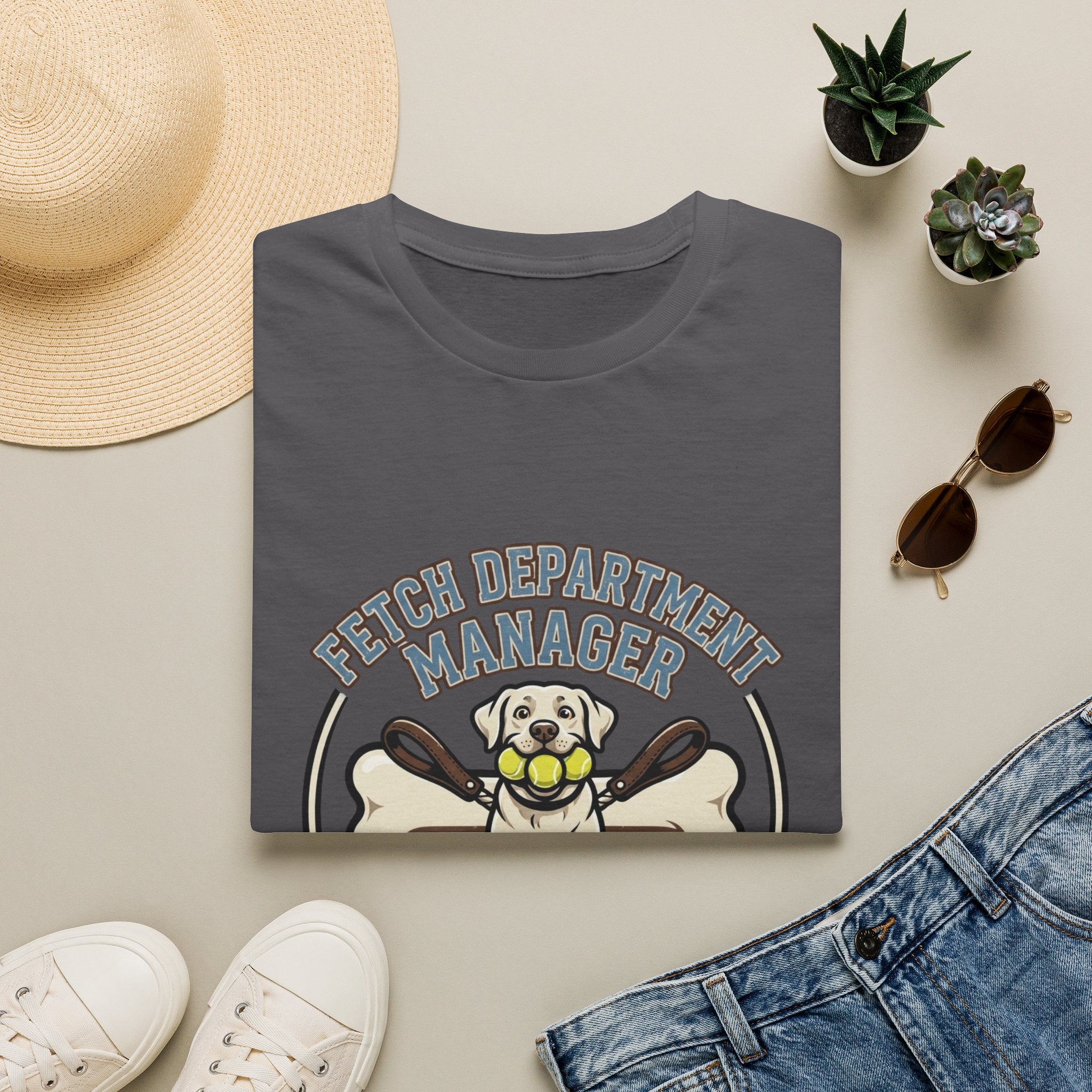 'Fetch Department Manager' Graphic T-shirts