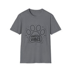 'Pawsitive Vibes' Graphic T-Shirt