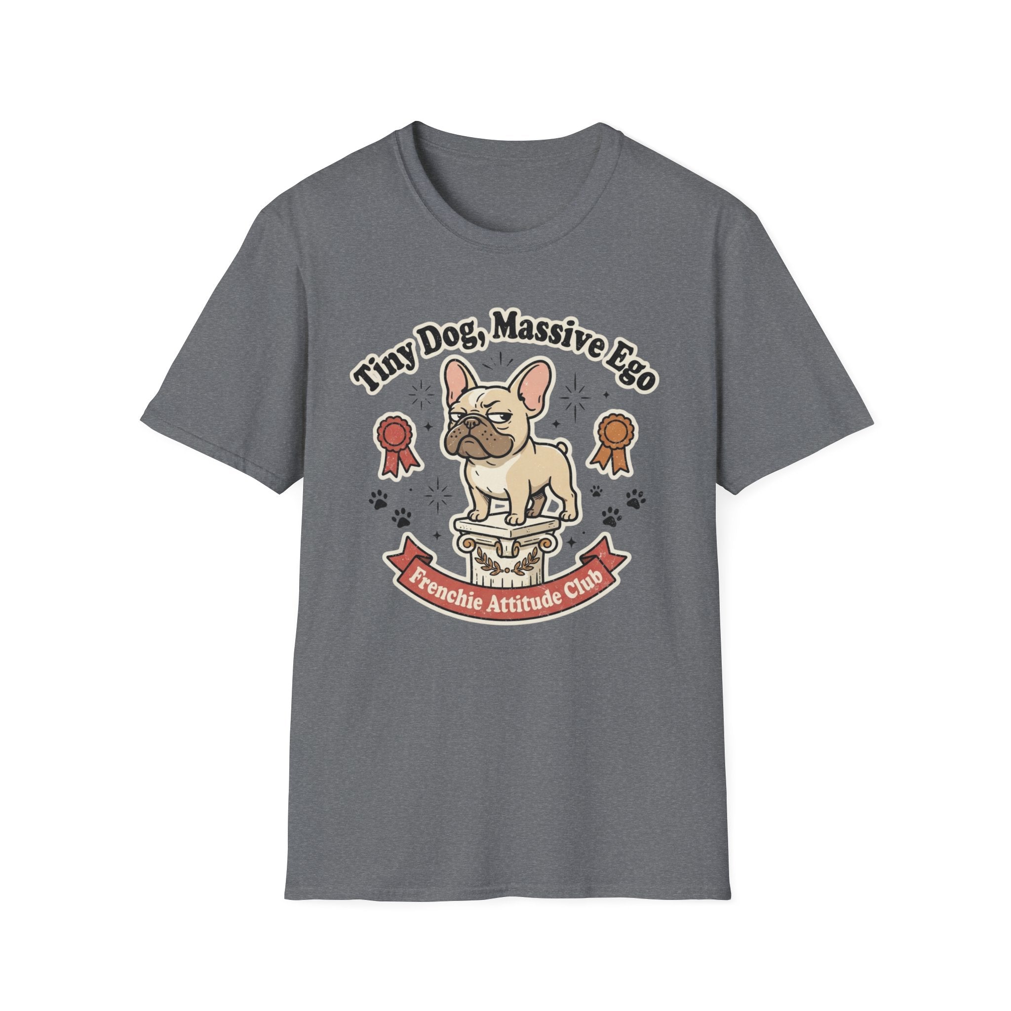 'Tiny Dog Massive Ego' Graphic T-Shirt