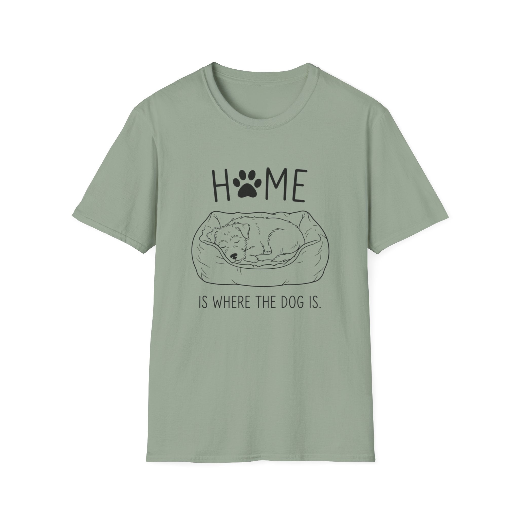 'Home Is Where The Dog Is' Graphic T-Shirt
