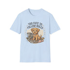 'Too Cute To Follow Rules' Graphic T-Shirt