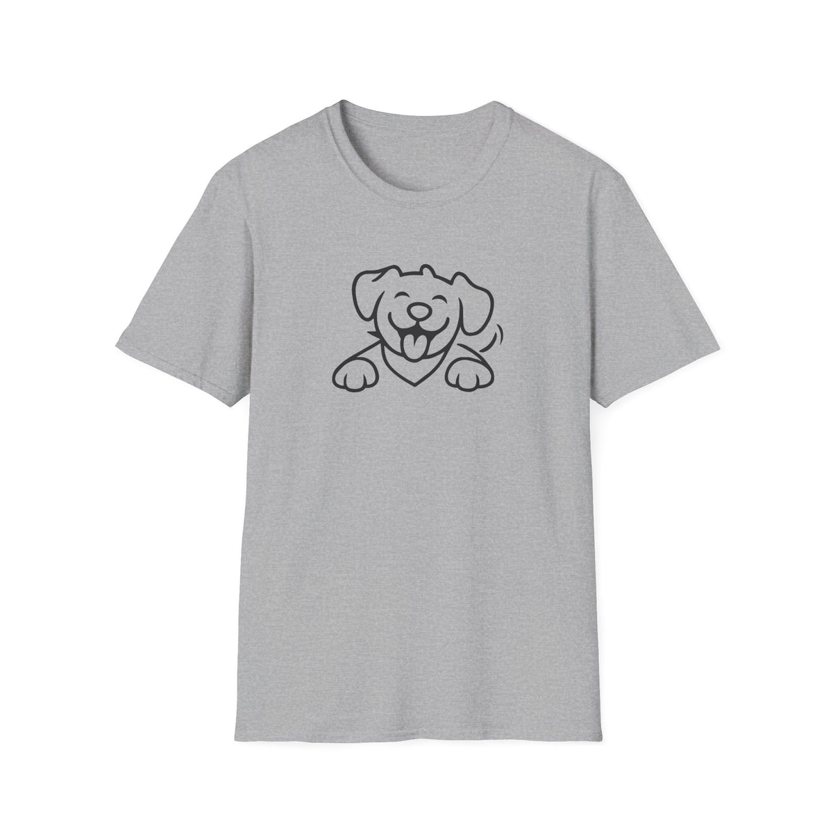 Happy Cartoon Dog T-Shirt