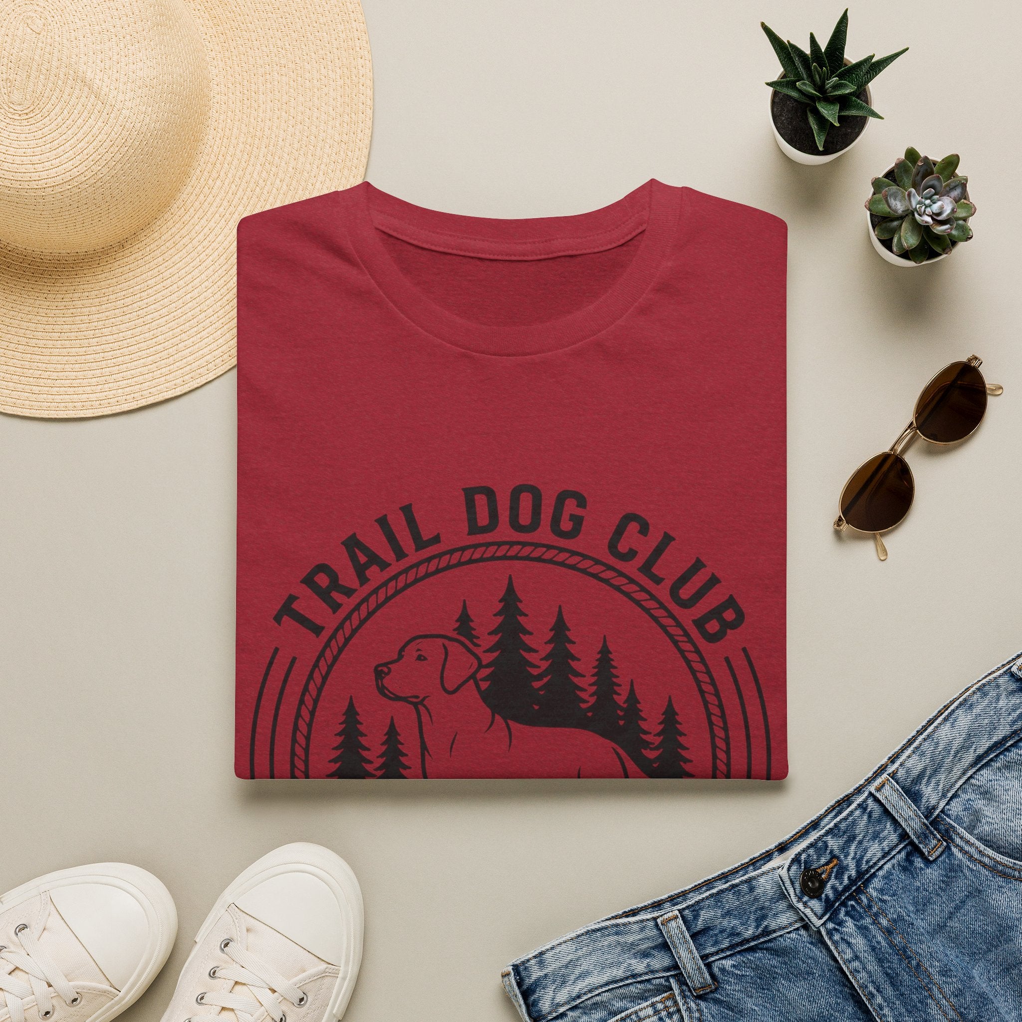 'Trail Dog Club' Graphic T-Shirt