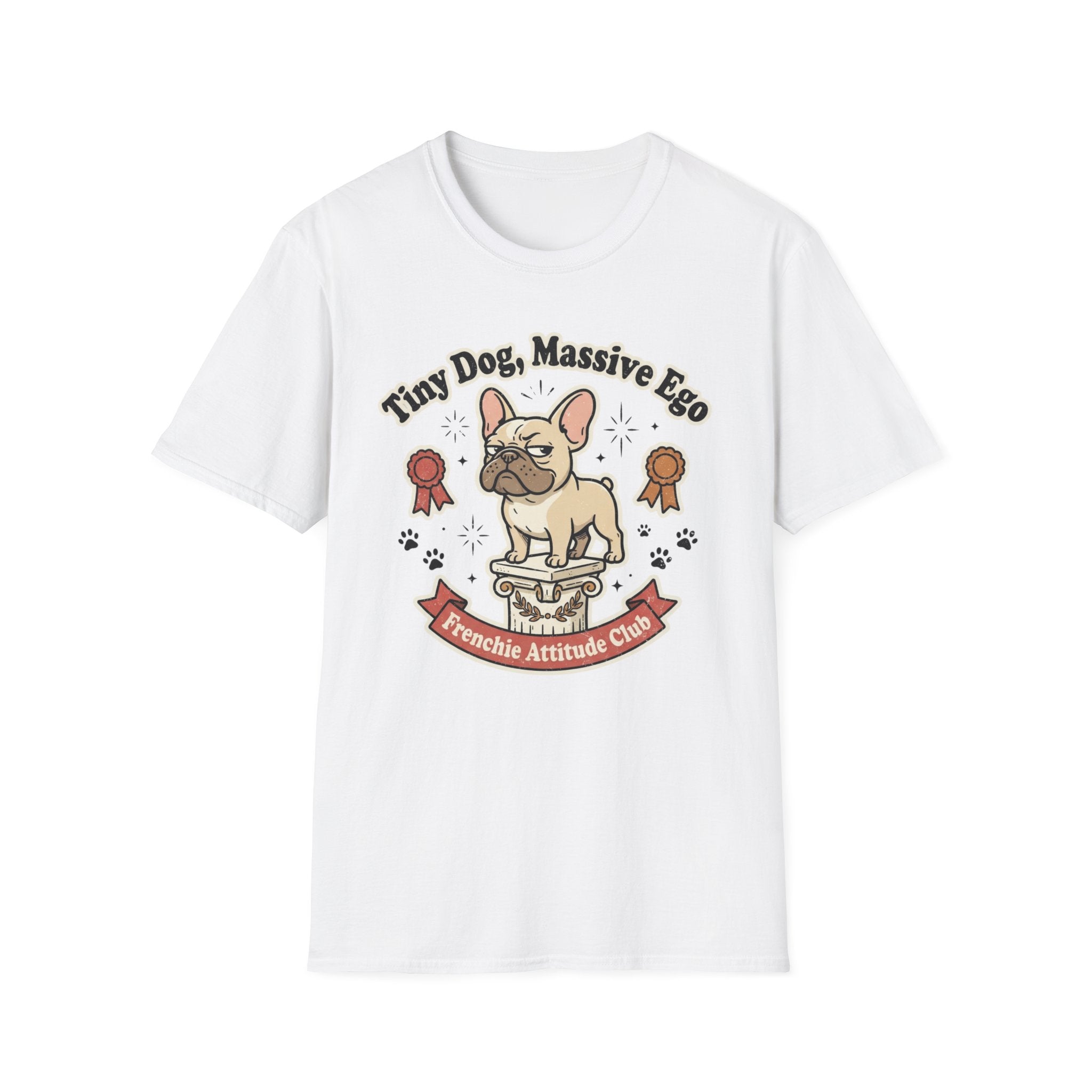 'Tiny Dog Massive Ego' Graphic T-Shirt