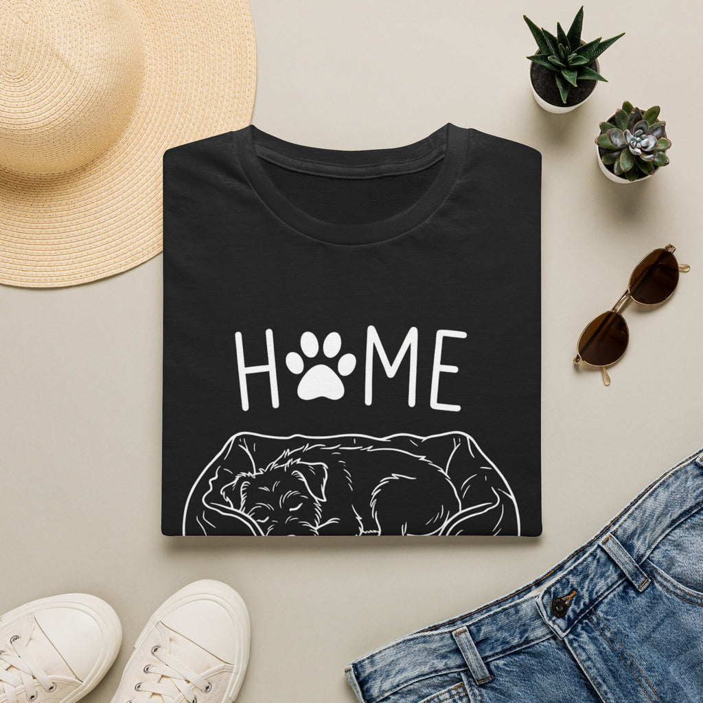 'Home Is Where The Dog Is' Graphic T-Shirt