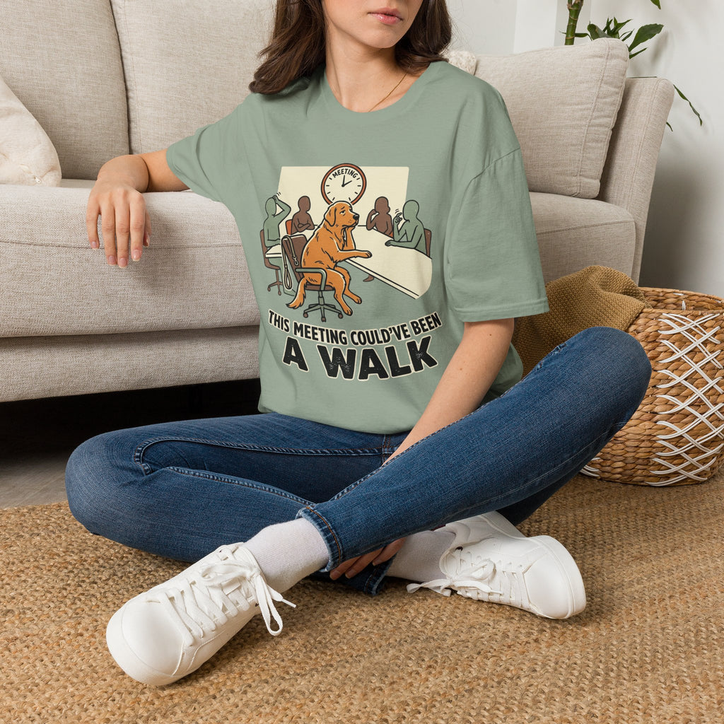 'This Meeting Could've Been A Walk' Graphic T-Shirt