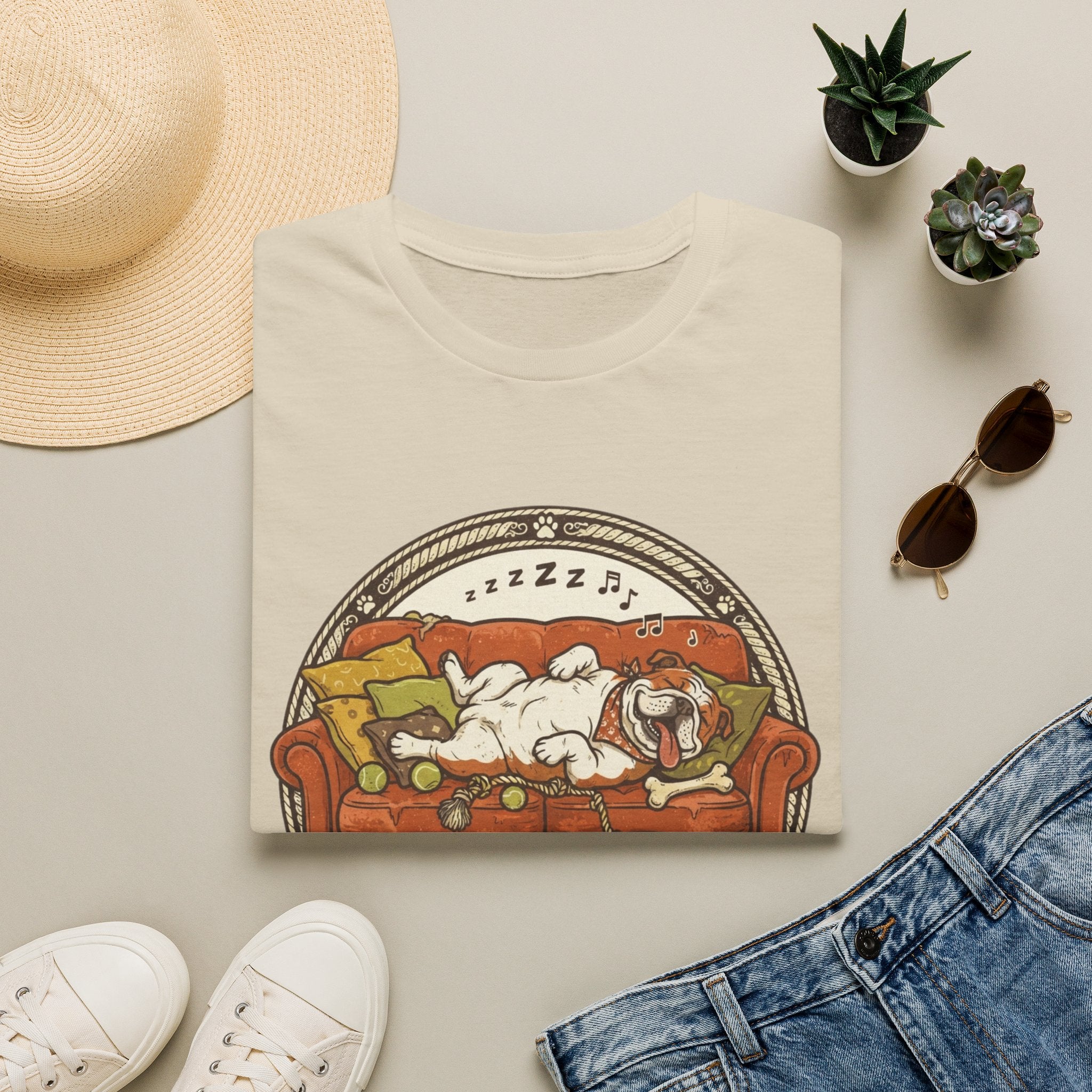 'Certified Couch Potato' Graphic T-Shirt
