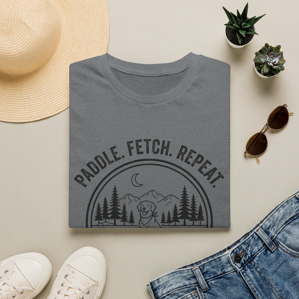 'Paddle,Fetch,Repeat' Graphic T-Shirt