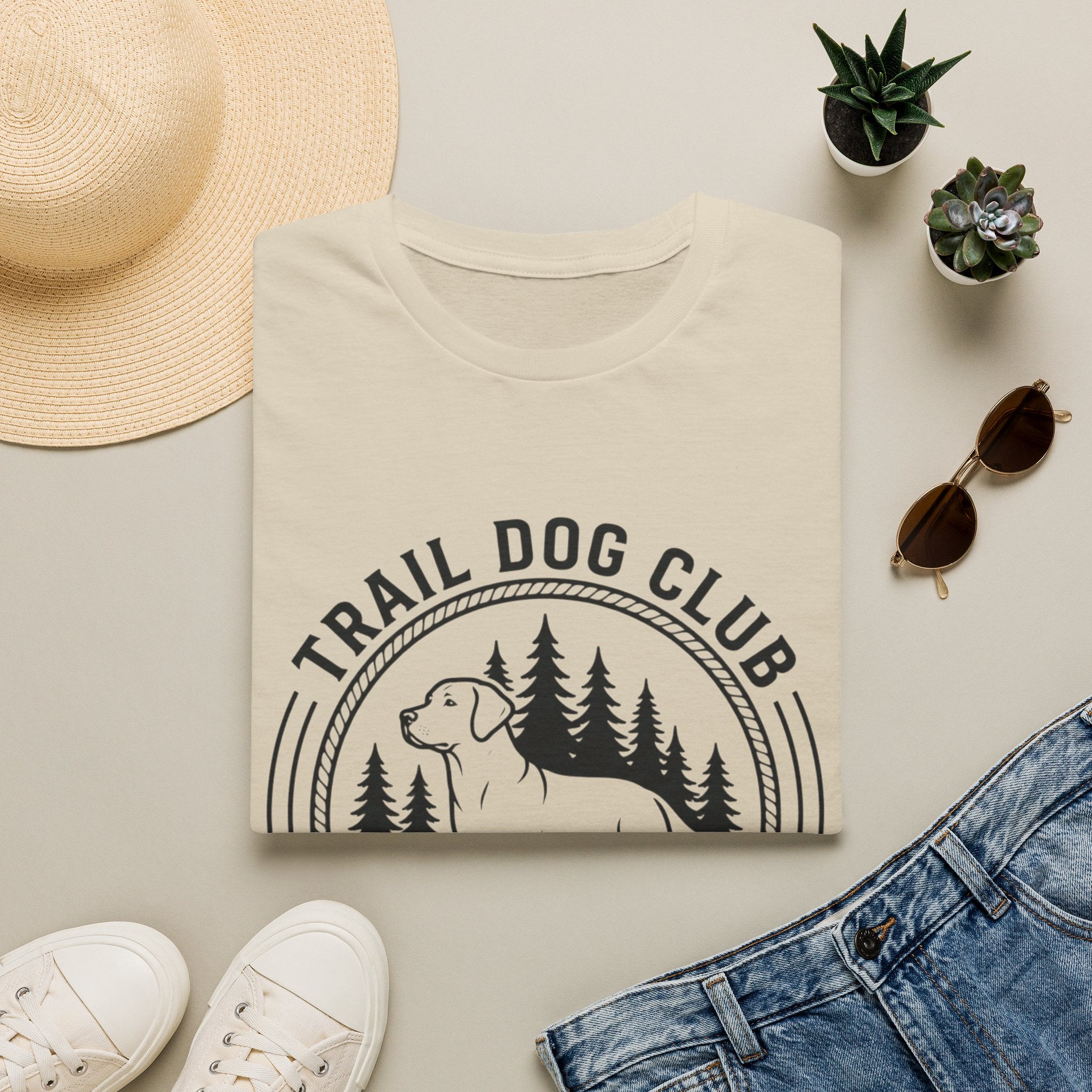 'Trail Dog Club' Graphic T-Shirt