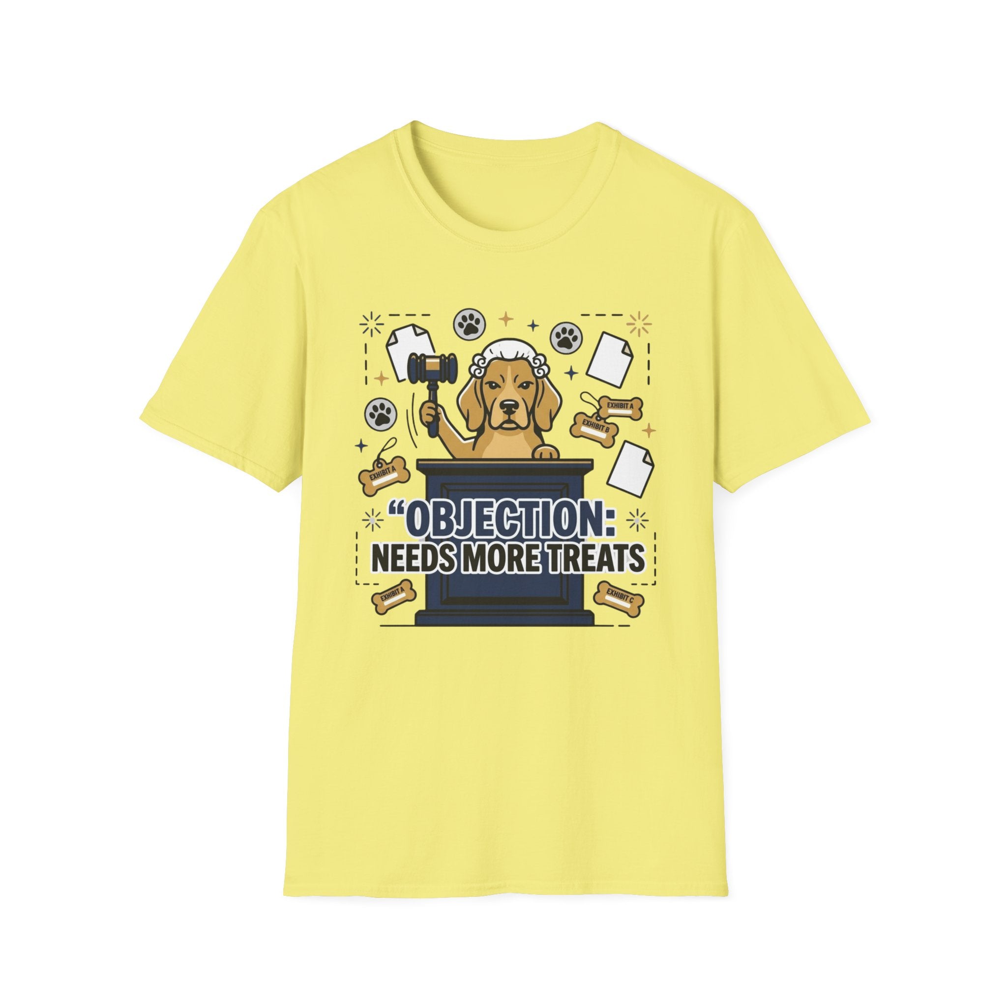'Objection: Needs More Treats' Graphic T-Shirt