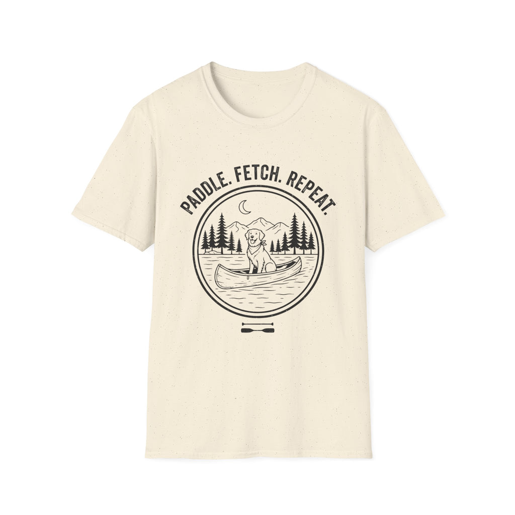 'Paddle,Fetch,Repeat' Graphic T-Shirt