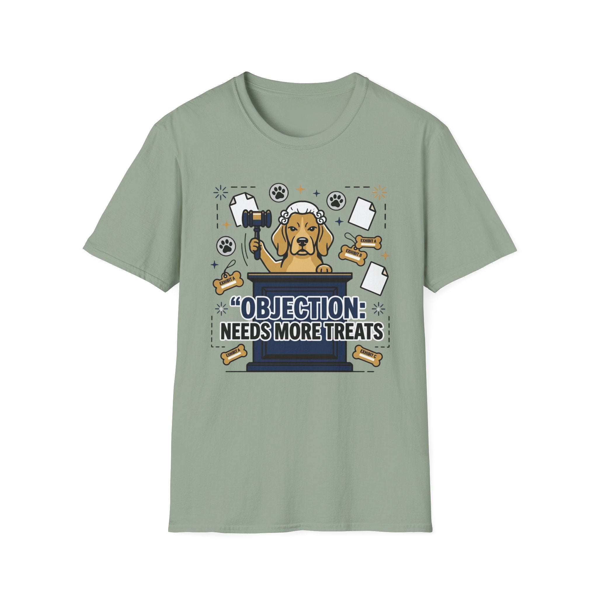 'Objection: Needs More Treats' Graphic T-Shirt