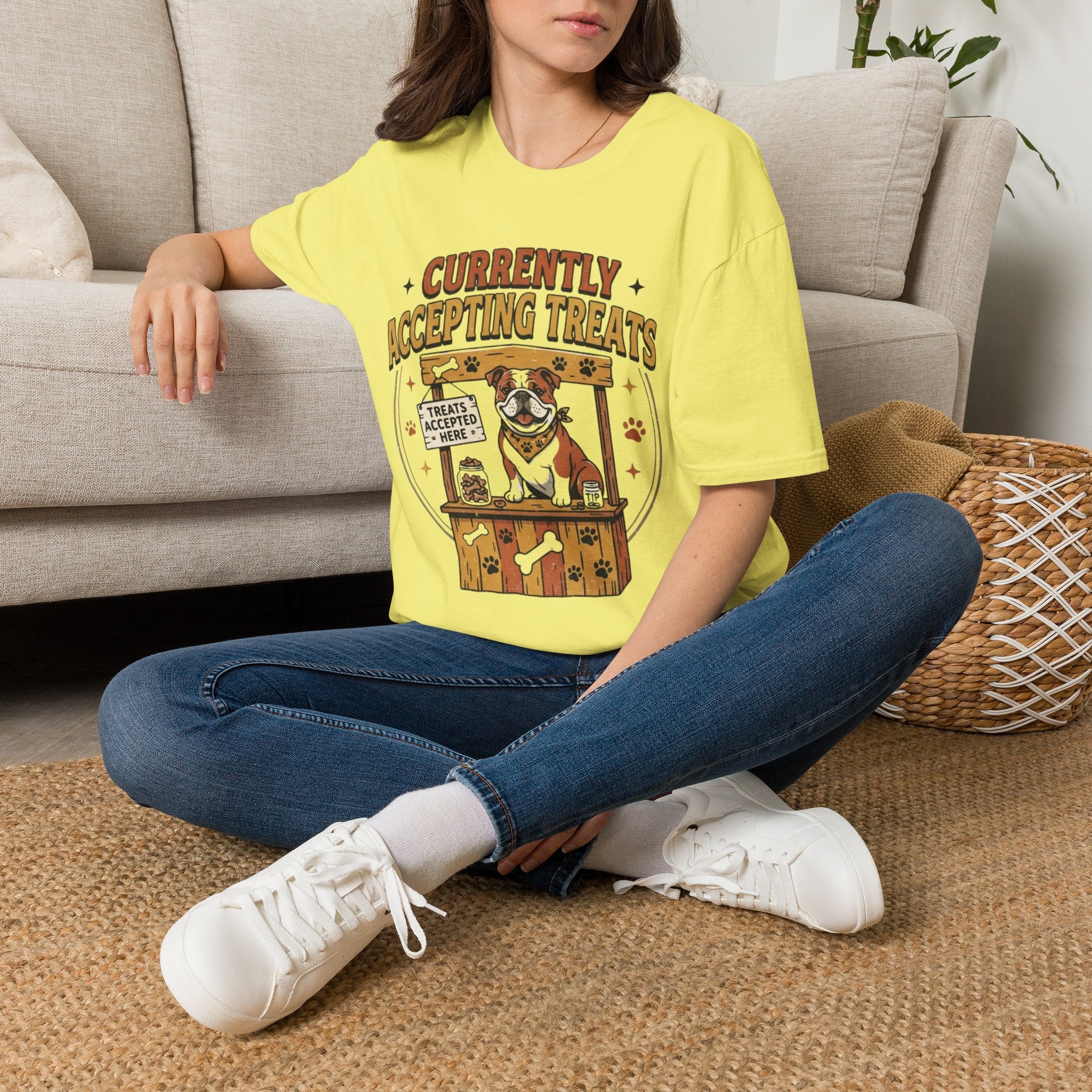 'Currently Accepting Treats' Graphic T-shirts