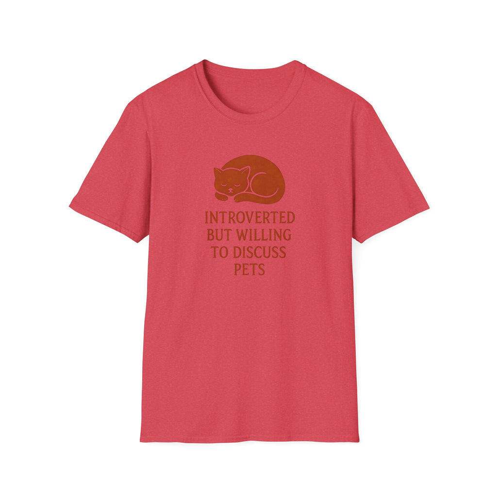 Introverted Pet Talk T-Shirt