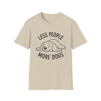 'Less People More Dogs' Graphic T-Shirt