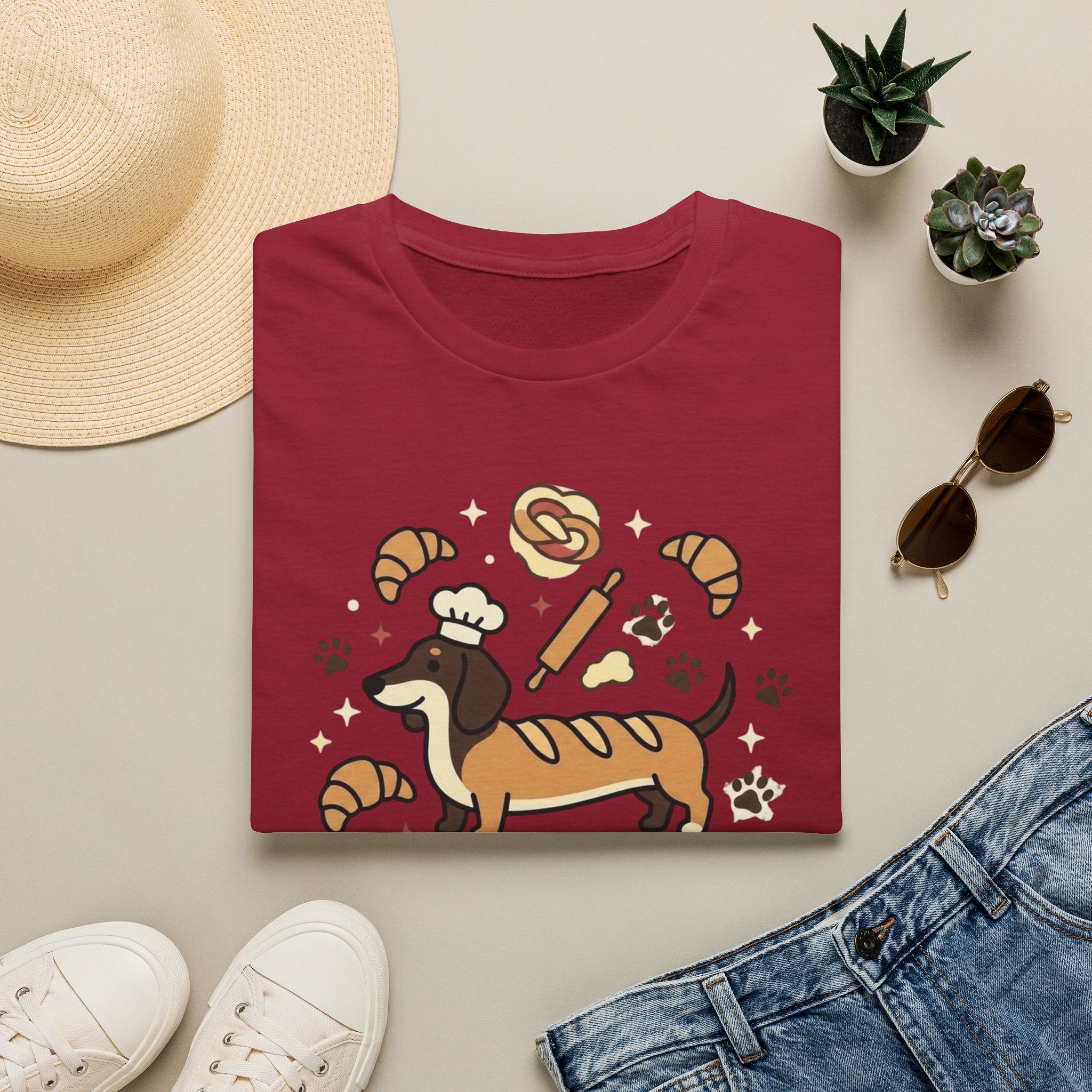 Baked with Love & Paws Graphic T-shirts