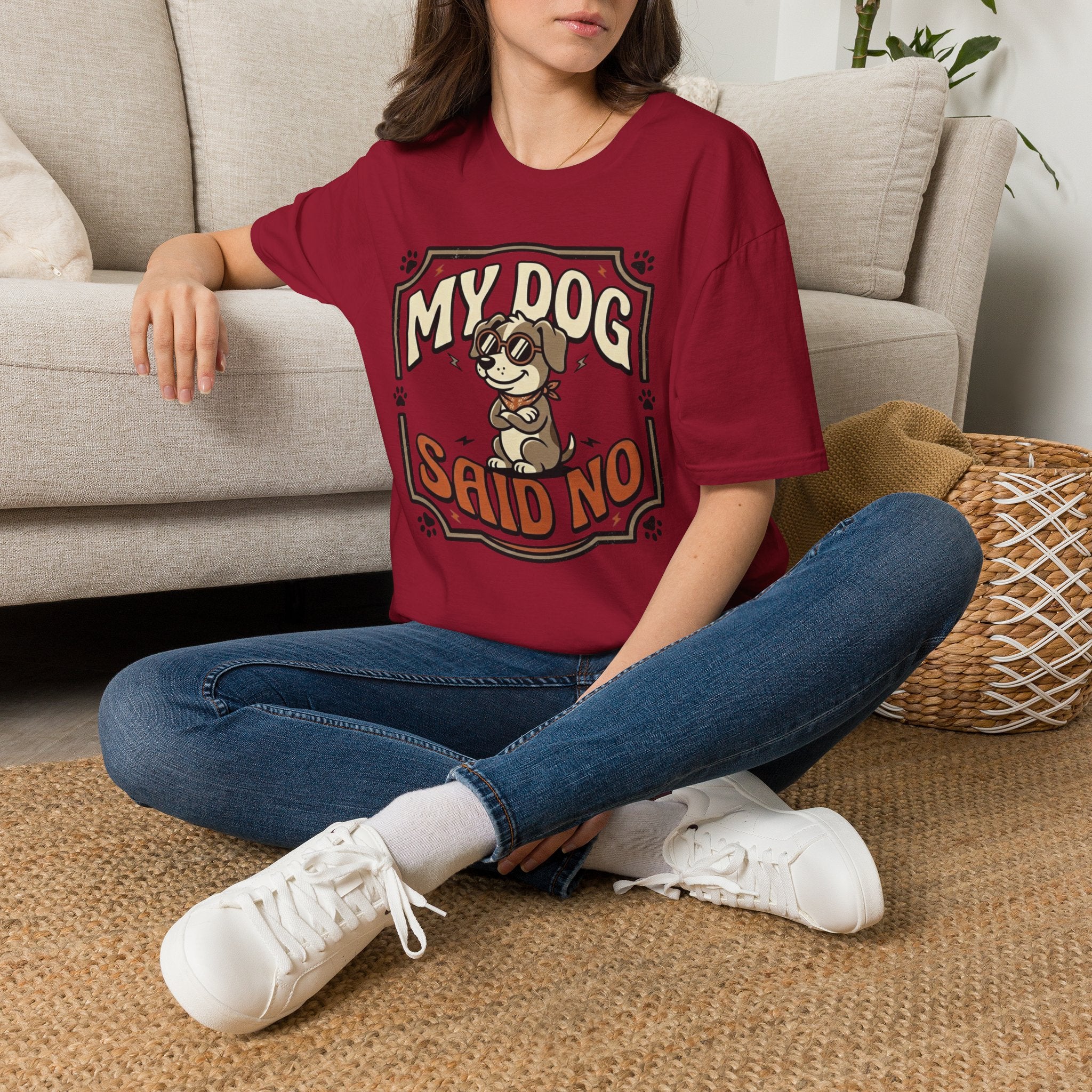 'My Dog Said No' Graphic T-Shirt
