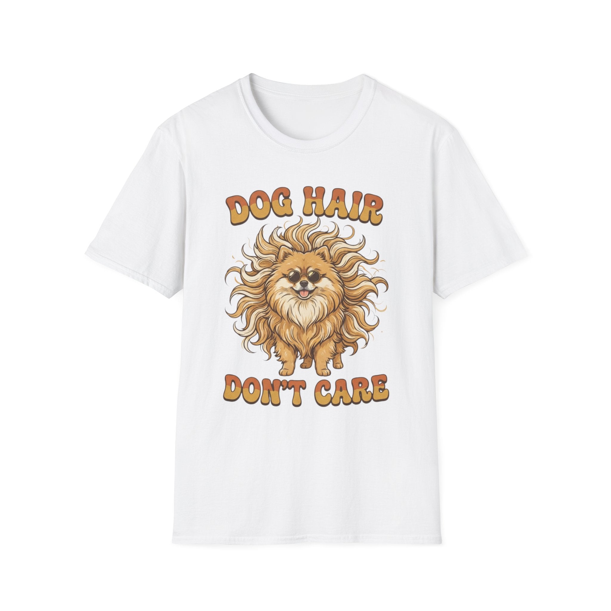 'Dog Hair Dont Care' Graphic T-Shirt