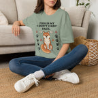 'This Is My I Dont Care Face' Graphic T-Shirt